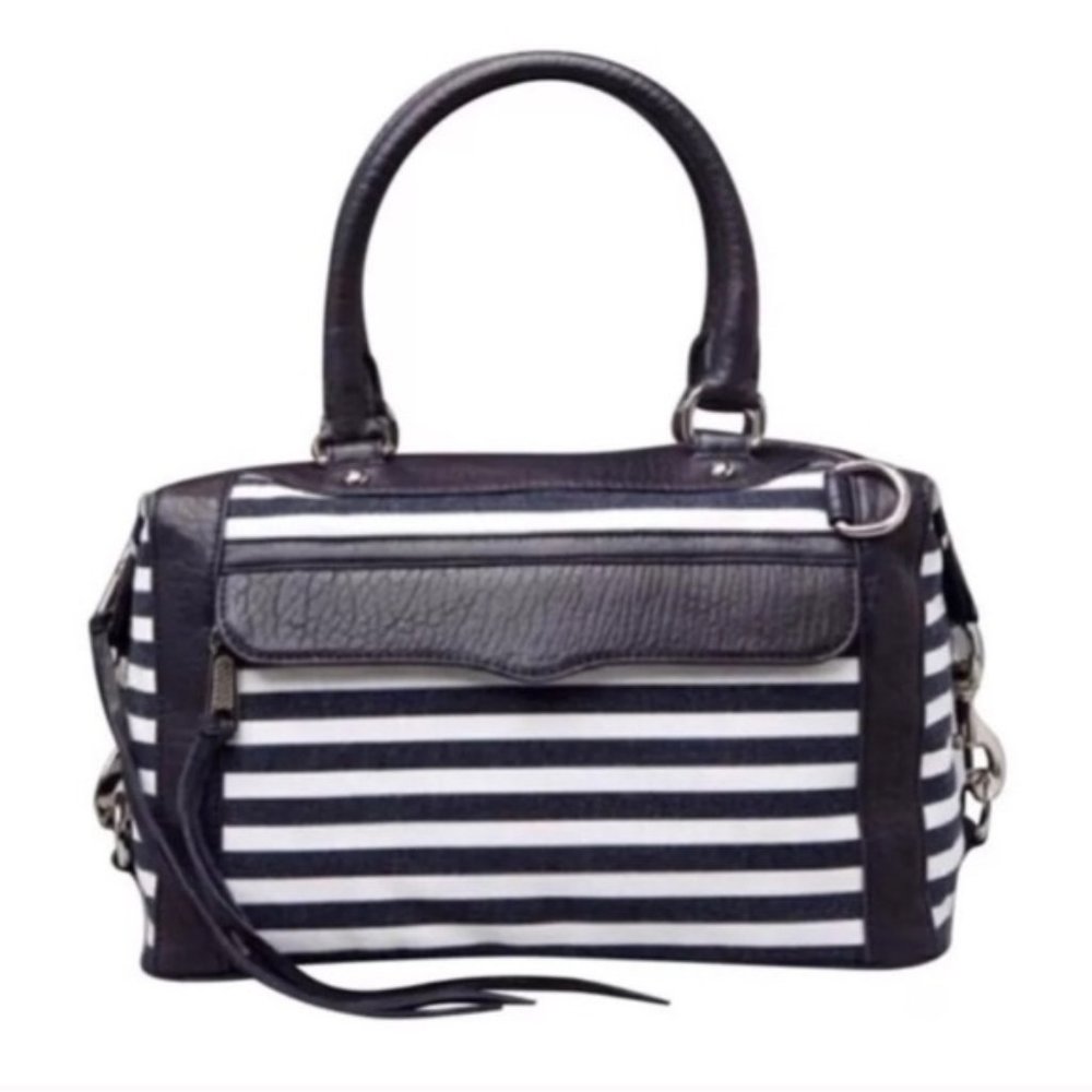 REBECCA MINKOFF Mini MAB Canvas Satchel Handbag
